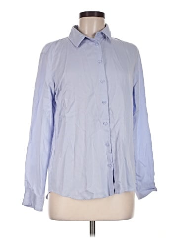 Uniqlo Long Sleeve Button-Down Shirt (view 1)
