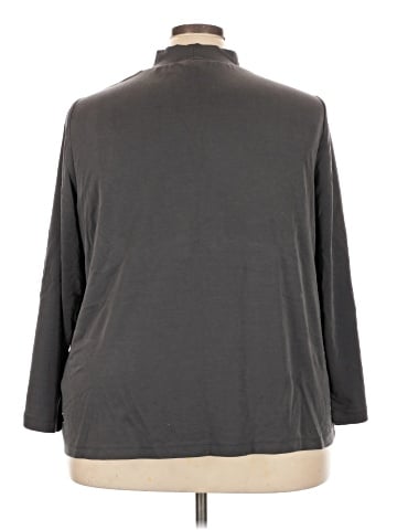 Ulla Popken Long Sleeve Turtleneck (view 2)