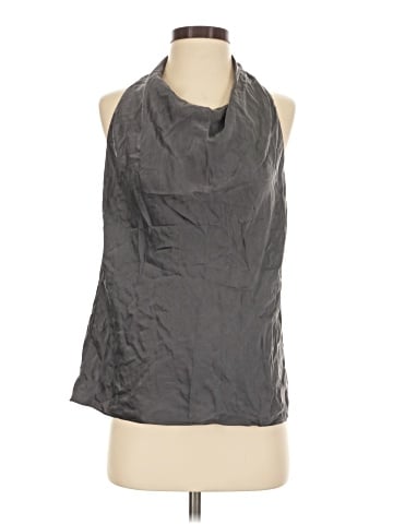 Vince. Sleeveless Silk Top (view 1)