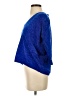 Express 100% Polyester Blue Pullover Sweater Size S - photo 5