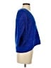 Express 100% Polyester Blue Pullover Sweater Size S - photo 4