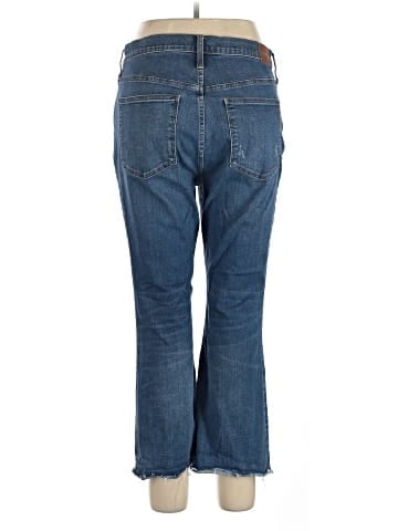 Madewell Cali Demi-Boot Jeans in Preston Wash: Raw-Hem Edition (view 2)