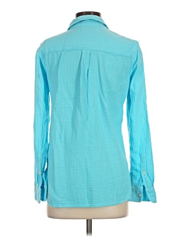 J.Crew Factory Store Long Sleeve Button-Down Shirt (view 2)
