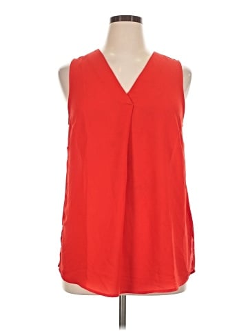 ELOQUII Sleeveless Blouse (view 1)