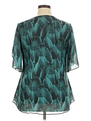 Unbranded Short Sleeve Blouse (view 2)