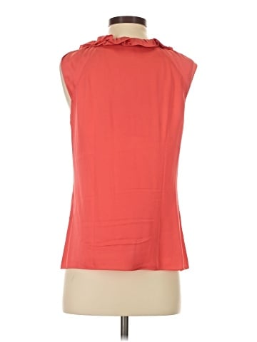 Elie Tahari Sleeveless Silk Top (view 2)