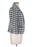 Ellen Tracy Houndstooth Silver Blazer Size L - photo 4