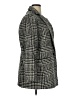 Talbots Plaid Gray Coat Size 14W - photo 4