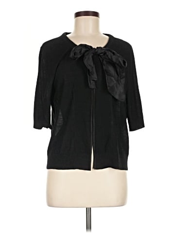 Donna Karan New York Silk Cardigan (view 1)