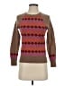 J.Crew 100% Lambswool Argyle Brown Wool Pullover Sweater Size XS - photo 1