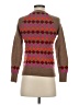 J.Crew 100% Lambswool Argyle Brown Wool Pullover Sweater Size XS - photo 2