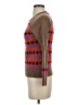 J.Crew 100% Lambswool Argyle Brown Wool Pullover Sweater Size XS - photo 5