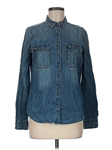 Express Long Sleeve Button-Down Shirt (view 1)