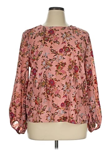 Ann Taylor LOFT Long Sleeve Blouse (view 1)