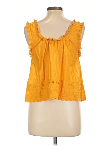Madewell Embroidered Ruffle-Trim Top (view 2)