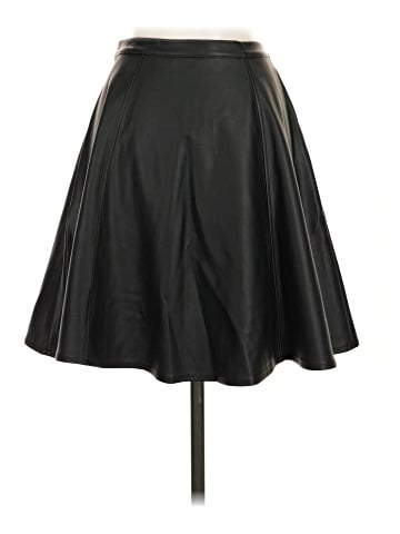 LC Lauren Conrad Faux Leather Skirt (view 2)