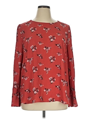 Ann Taylor LOFT Long Sleeve Blouse (view 1)