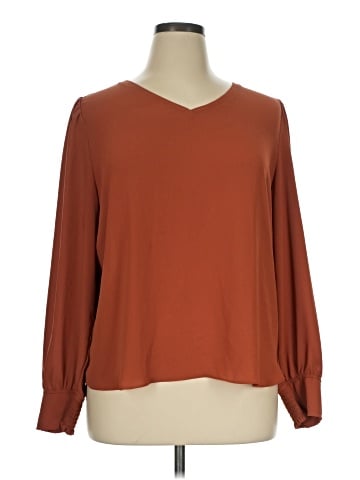 Ann Taylor LOFT Long Sleeve Blouse (view 1)