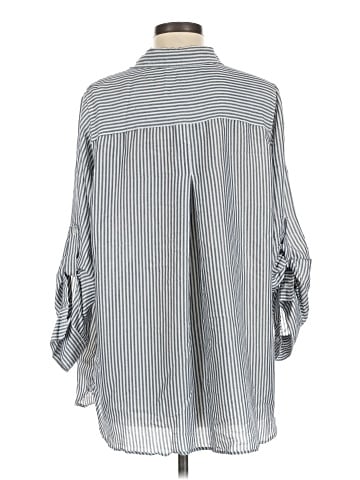 Velvet Heart Long Sleeve Button-Down Shirt (view 2)