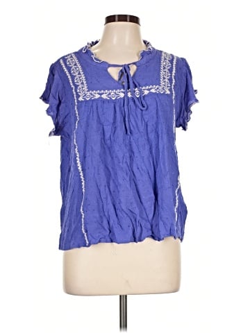 Kori America Short Sleeve Blouse (view 1)