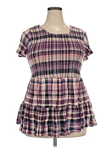 Torrid Short Sleeve Blouse (view 1)