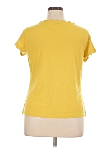Ann Taylor Factory Short Sleeve T-Shirt (view 2)