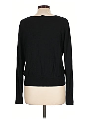 Madewell Merino Wool-Silk Blend V-Neck Sweater (view 2)
