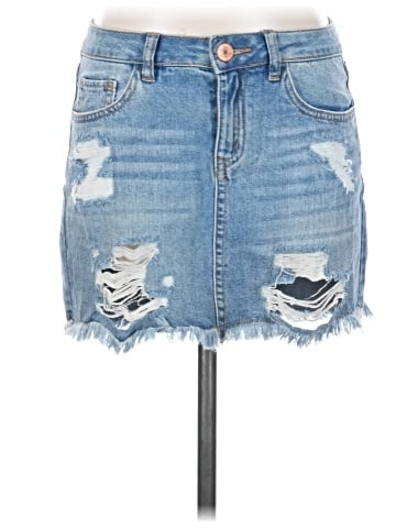 Refuge Denim Skirt (view 1)