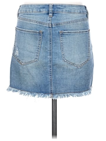 Refuge Denim Skirt (view 2)