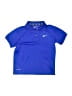Nike 100% Polyester Blue Short Sleeve Polo Size XS (kids) - photo 1