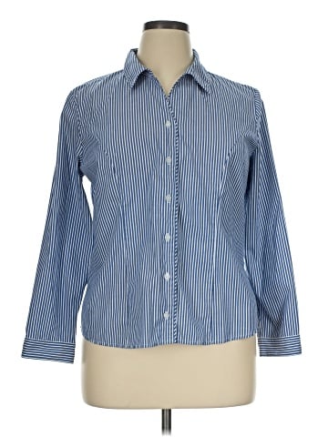 Christopher & Banks Long Sleeve Button-Down Shirt (view 1)