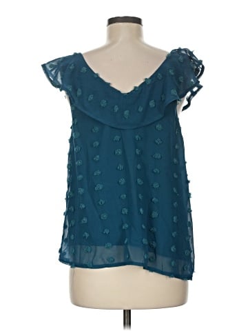 Blue Rain Sleeveless Blouse (view 2)