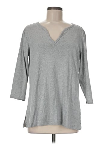 Lands' End 3/4 Sleeve Top (view 1)
