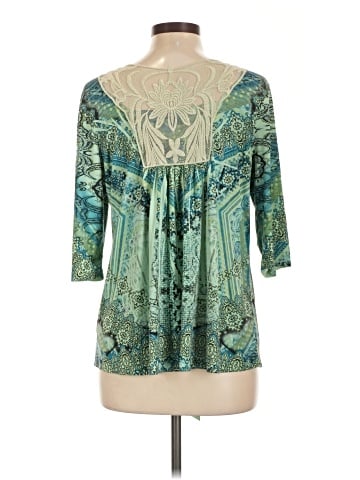 Live and Let Live 3/4 Sleeve Blouse (view 2)