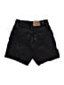 Levi's Black Denim Shorts Size 25 waist - photo 2
