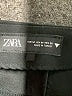 Zara Solid Black Skort Size M - photo 3