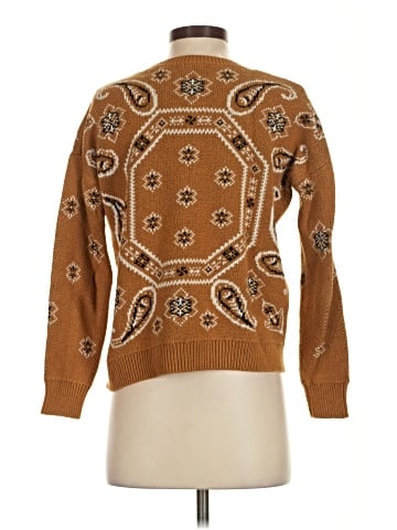 Madewell Bandana Pullover Sweater (view 2)