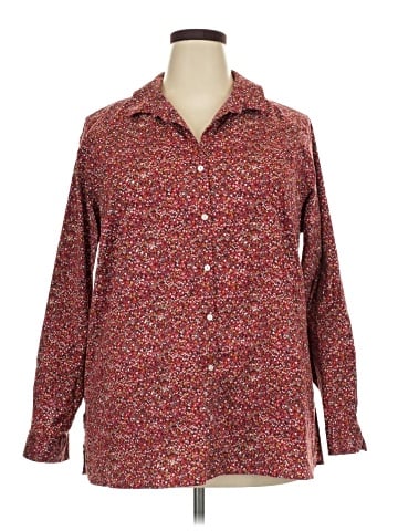 Eddie Bauer Long Sleeve Button-Down Shirt (view 1)