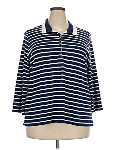 Lands' End Long Sleeve Polo (view 1)