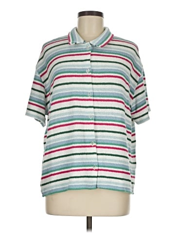 Zara Short Sleeve Button-Down Shirt (view 1)