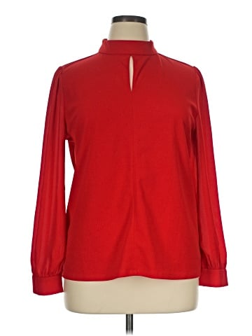 Ann Taylor Long Sleeve Blouse (view 1)