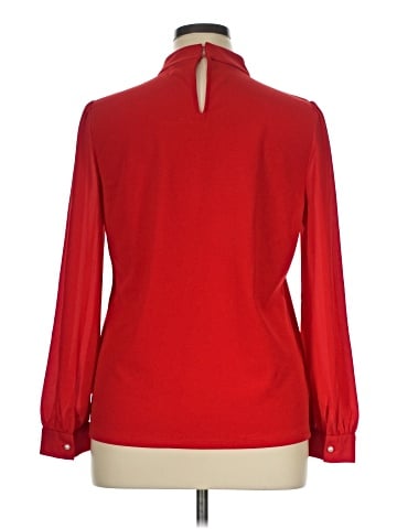 Ann Taylor Long Sleeve Blouse (view 2)