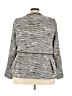 Lane Bryant Chevron-herringbone Gray Jacket Size 24 - photo 2