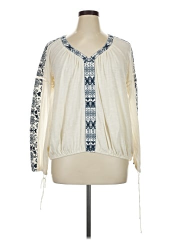 Akemi + Kin Long Sleeve Blouse (view 1)