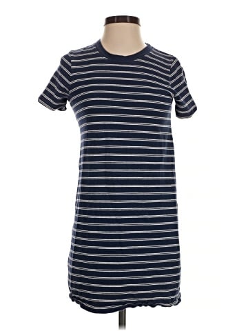 Madewell Tee Dress in Epperson Stripe (view 1)