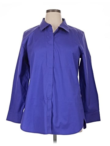 Chico's 3/4 Sleeve Button-Down Shirt (view 1)