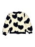 Splendid 100% Polyester Hearts Ivory Cardigan Size 5 - photo 1