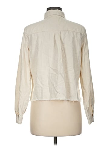 Ann Taylor LOFT Long Sleeve Button-Down Shirt (view 2)