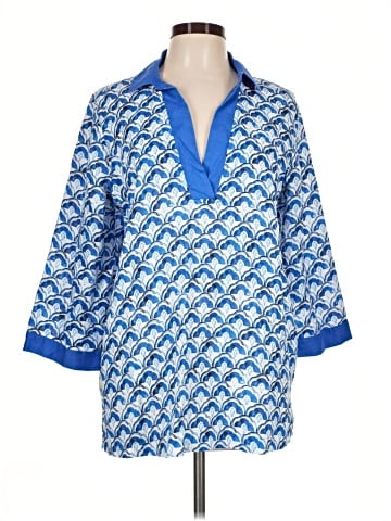 Sigrid Olsen 3/4 Sleeve T-Shirt (view 1)
