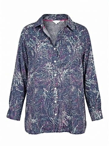 Foxcroft 3/4 Sleeve Button-Down Shirt (view 1)